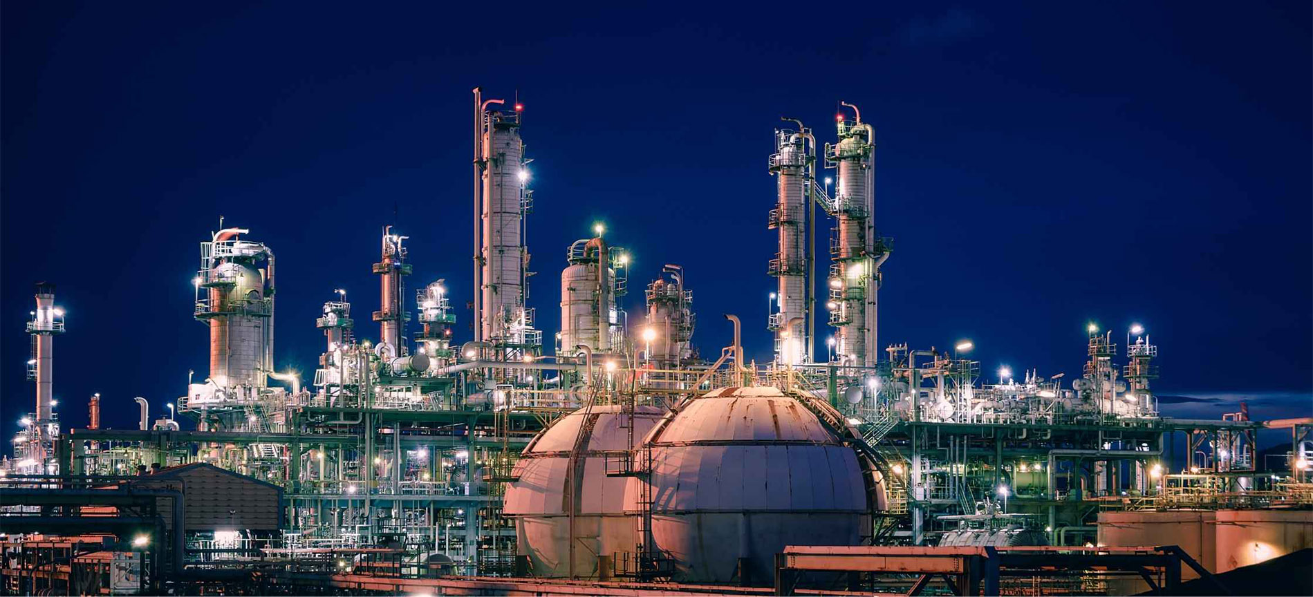 petrochemical plant